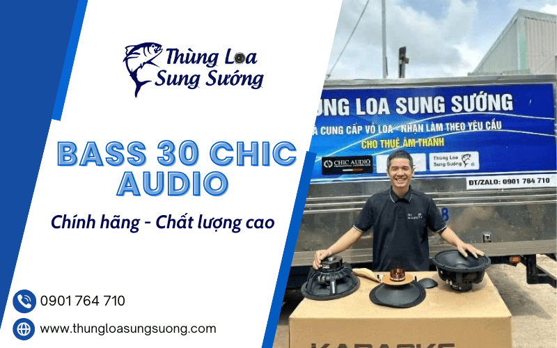 Bass 30 Chic Audio